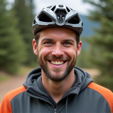 Portrait of Liam O'Connell, Mountain Biking & Maintenance Guru